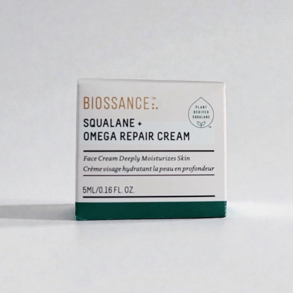 NEW Biossance Squalane + Omega Repair Cream Sample